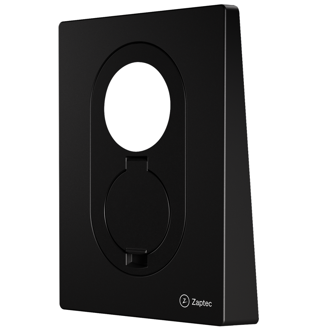 Zaptec Go Front Cover Asphalt Black