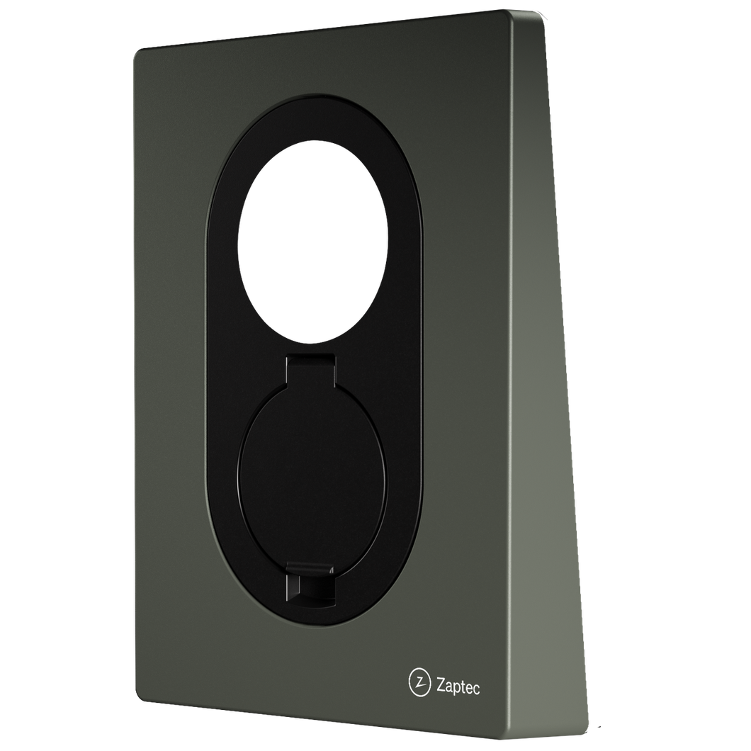 Zaptec Go Front Cover Moss Green